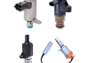 Four Pierburg oil pressure valves